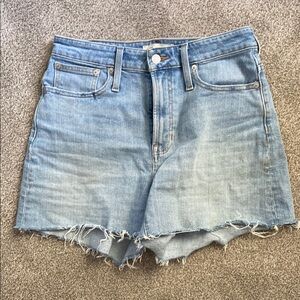 Madewell Light Blue Denim Women's Shorts